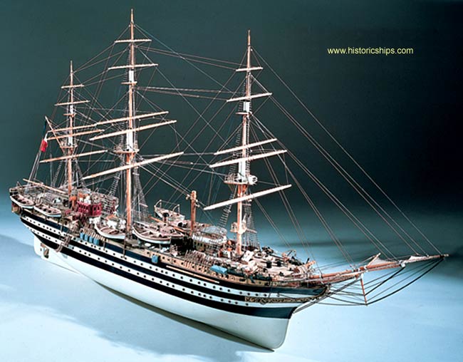 Mantua - 741 Amerigo Vespucci Kit - Scale 1:84 – Model Expo Online