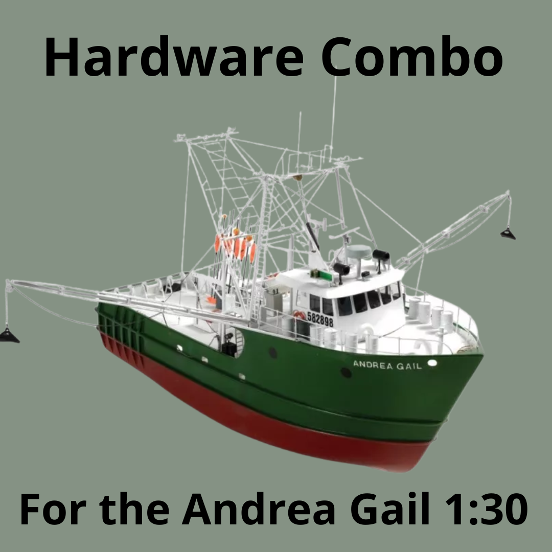 Billing Boats - 1:30 Andrea Gail RC Hardware (kit not included)