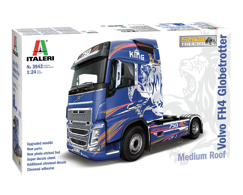 Italeri - Volvo FH4 Globetrotter Medium 1:24 Scale