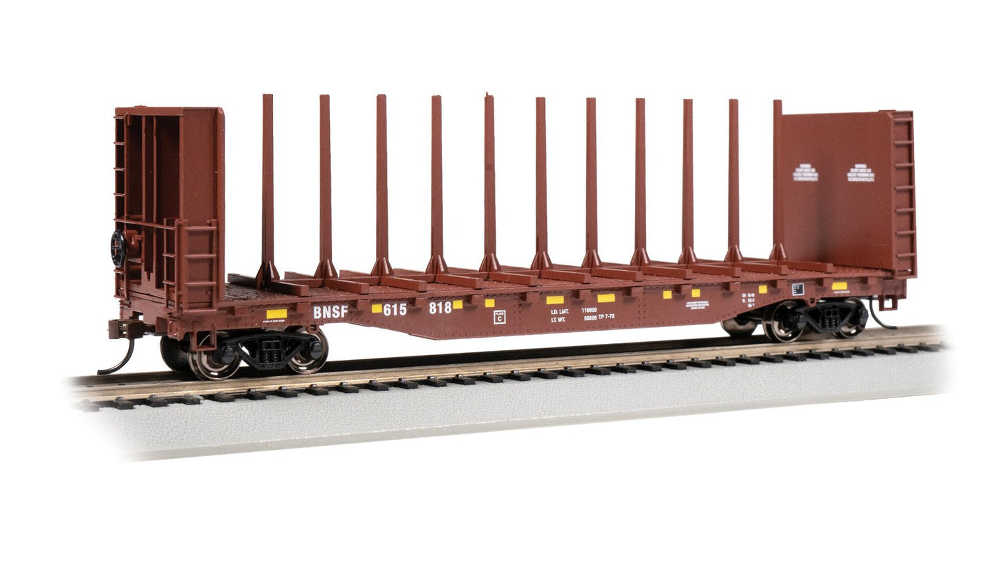 Bachmann - HO 52' Flatcar BNSF #615818
