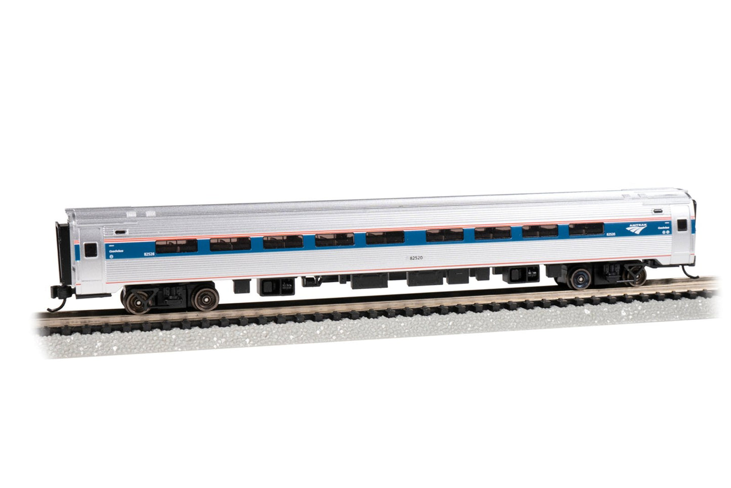 Bachmann - N Amfleet Lighted Coach Class #82560