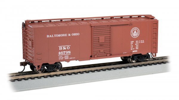 Bachmann - Ho 40'Steam Era Boxcar B&O 46796