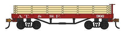 Bachmann - HO Old Time Gondola Car ATSF #966