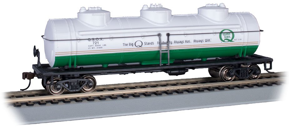 Bachmann - Ho 40' 3 Dome Tank Quaker State 721