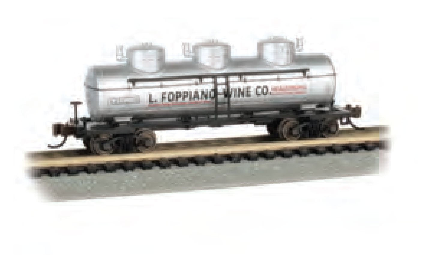 Bachmann - Ho 40' 3 Dome Tank L. Foppiano Wine
