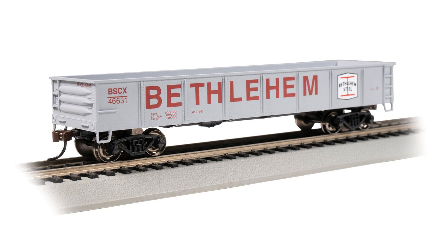 Bachmann - Ho 40' Gondola Bethleham Steel #46631