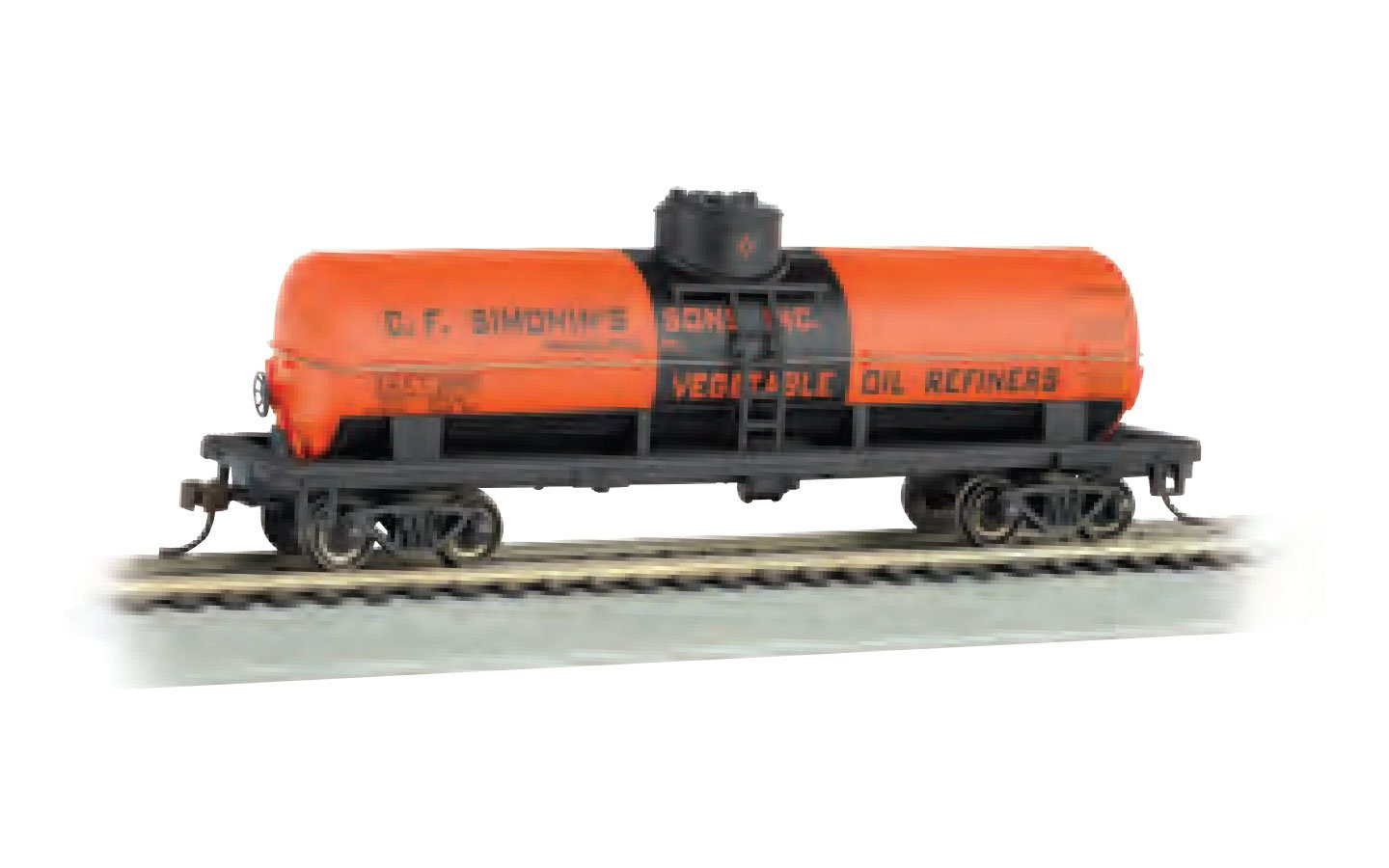 Bachmann - Ho 40' Sgl Dome Tank C.F. Simonin #20157