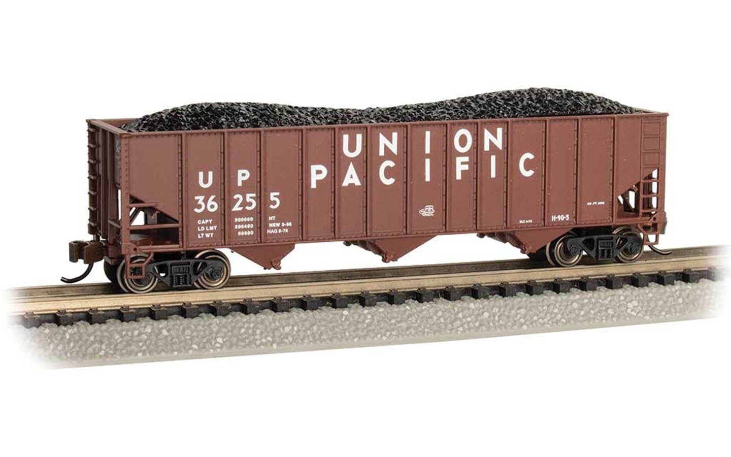 Bachmann - N 100ton 3-bay Hopper UP 36255