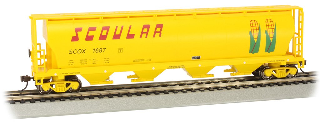 Bachmann - Ho Cyln Grain Hopper Scoular 1687