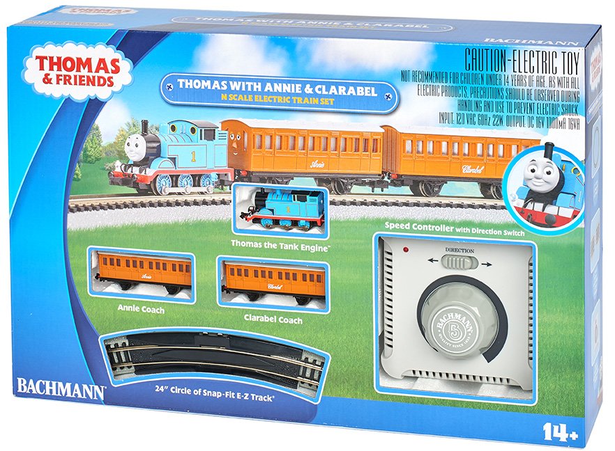 Bachmann - N Thomas with Annie and Clarabel 75th An