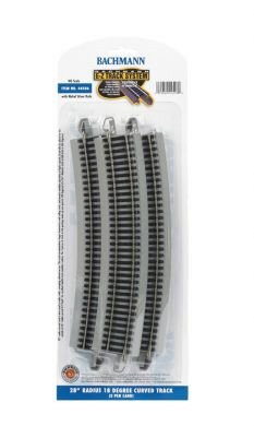 Bachmann - Ho Ns 28' Radius Track Ez 5pk