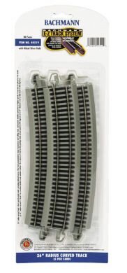 Bachmann - Ho Ns 26' Radius Track Ez 5pk