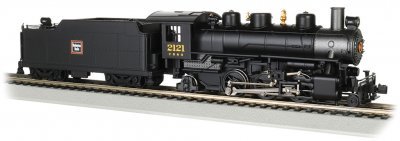 Bachmann - Ho 2-6-2 Prairie W/S CB&Q #2121