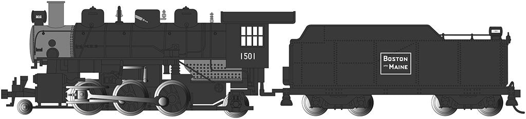 Bachmann - Ho 2-6-2 Prairie W/Smok B&M