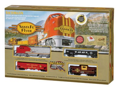 Bachmann - Ho Santa Fe Flyer Train Set