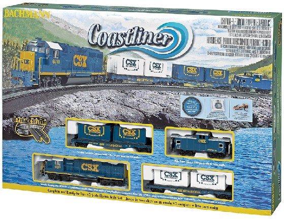 Bachmann - Ho Csx Coastliner Train Set