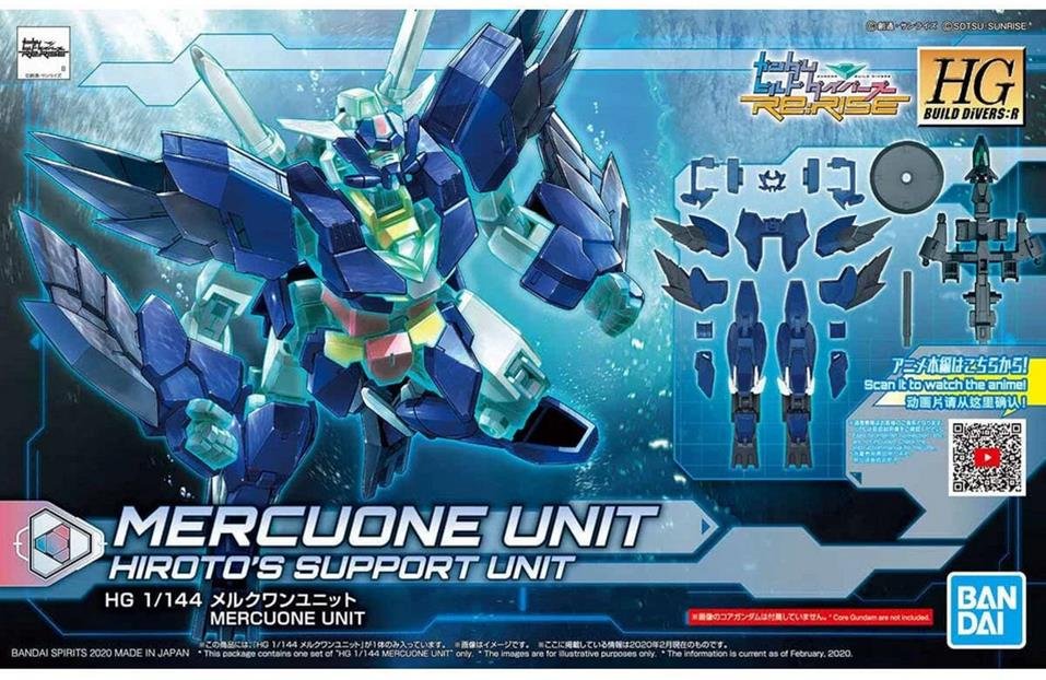 Bandai - HG Mercuone Unit Gundam Build DiversHGBD