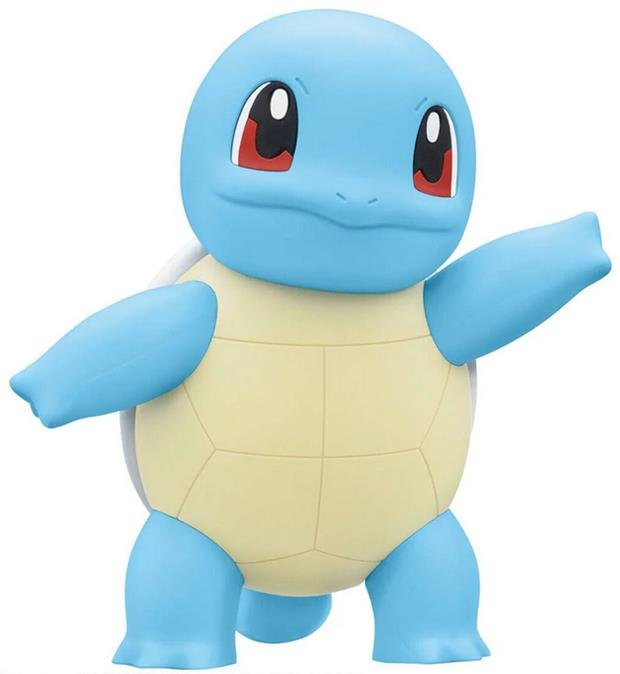 Bandai - 17 Squirtie Pokemon Quick Kit