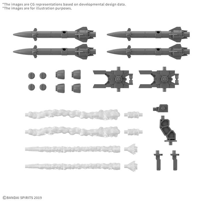 Bandai - 30MM Multi Missle 1 Option Parts Set