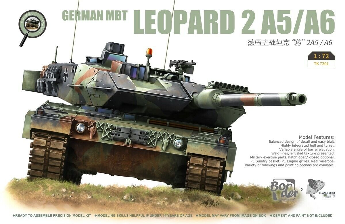 Border Models - German Leopard 2 A5 A6 1:72