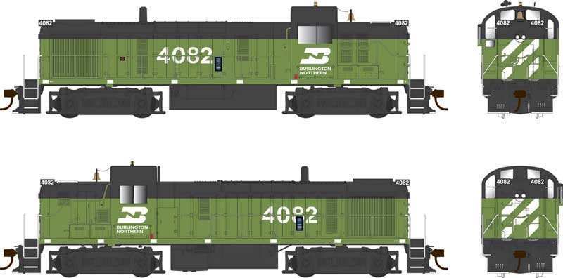 Bowser - Alco RS-3 Phase 3 BN 4082