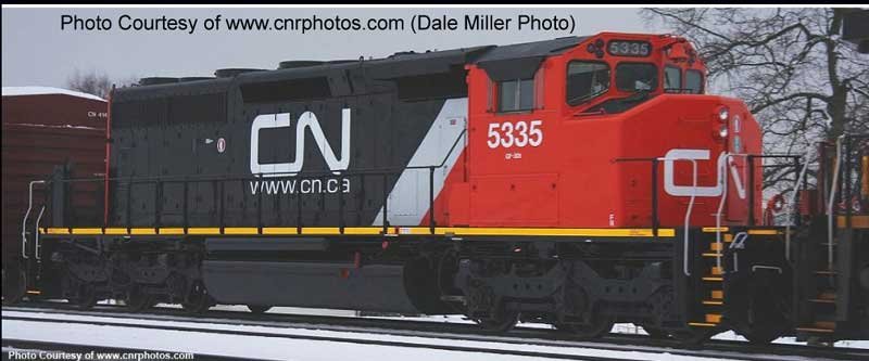 Bowser - Ho GMD SD40-2W CN 5335