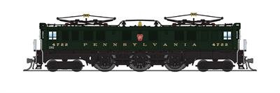 Broadway Ltd - N PRR P5a Boxcab 4722 W/sd Freight