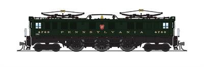 Broadway Ltd - N PRR P5a Boxcab 4760 W/sd Freight