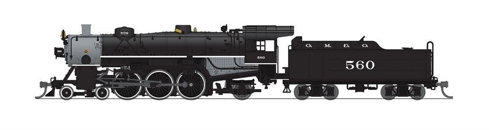 Broadway Ltd - N USRA Light Pacific 4-6-2 GM&O 560