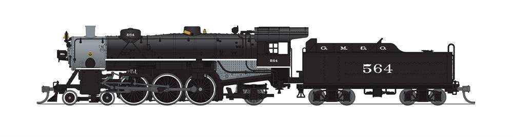 Broadway Ltd - N USRA Light Pacific 4-6-2 GM&O 564