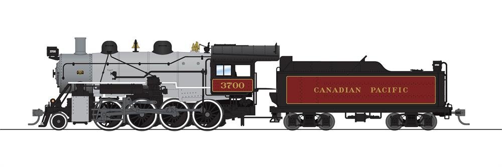 Broadway Ltd - Ho 2-8-0 Consolidation CP 3700 W/sd+S