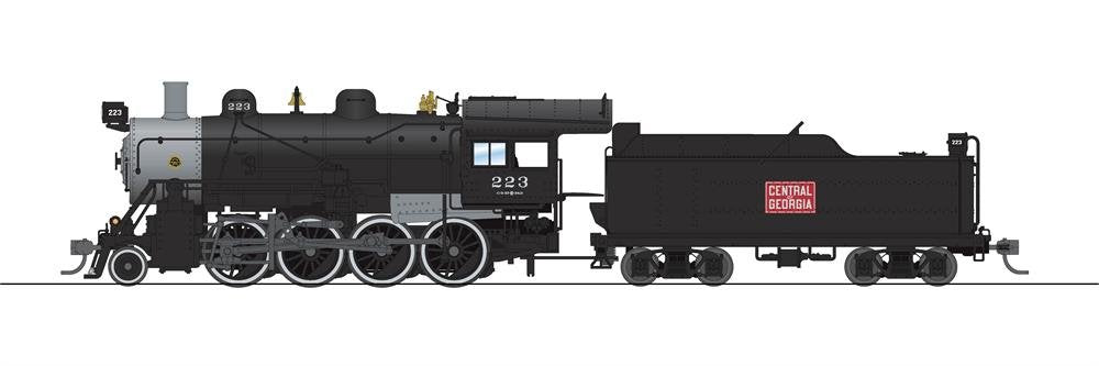 Broadway Ltd - Ho 2-8-0 Consolidation CG 223 W/sd+S