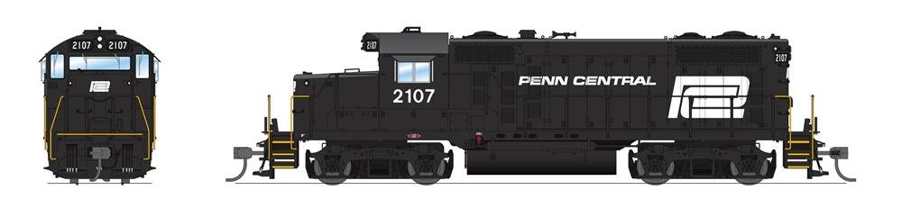 Broadway Ltd - Ho EMD GP20 PC 2107 W/sd
