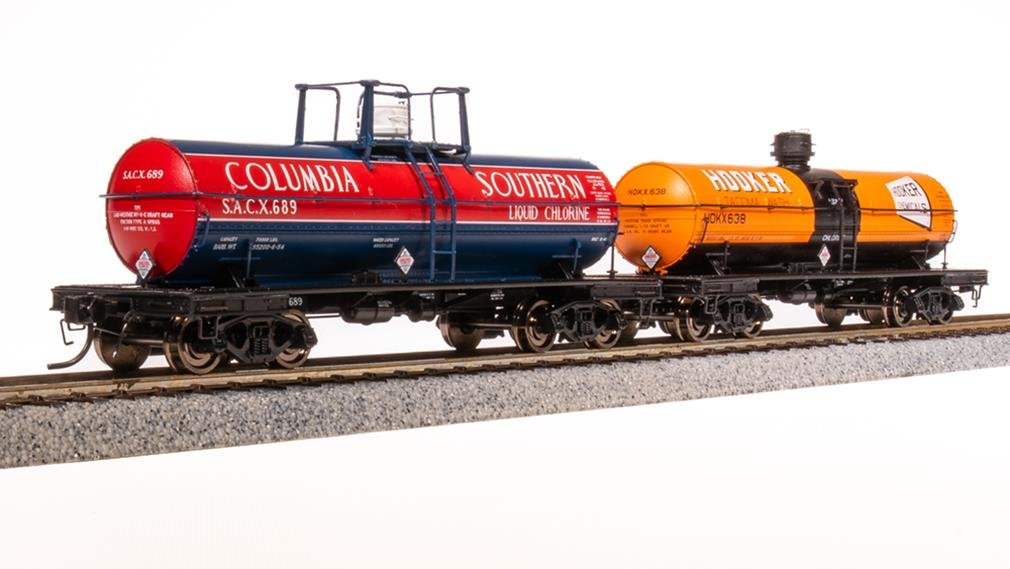 Broadway Ltd - Ho 6000gal Tank 1950s CSH 2pk