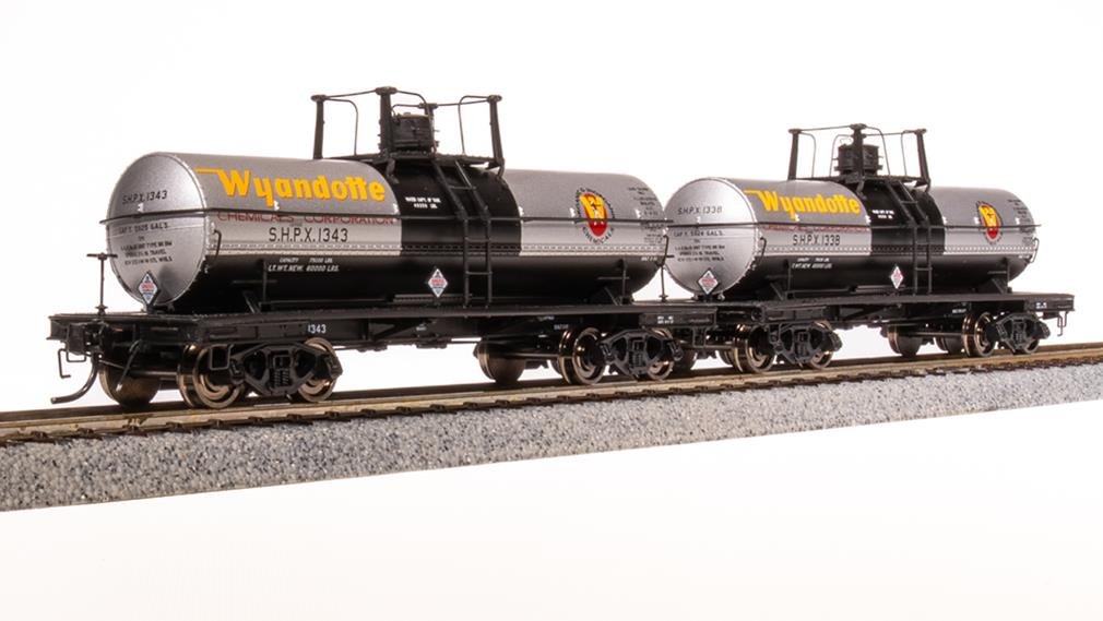 Broadway Ltd - Ho 6000gal Tank Wayandotte 2pk