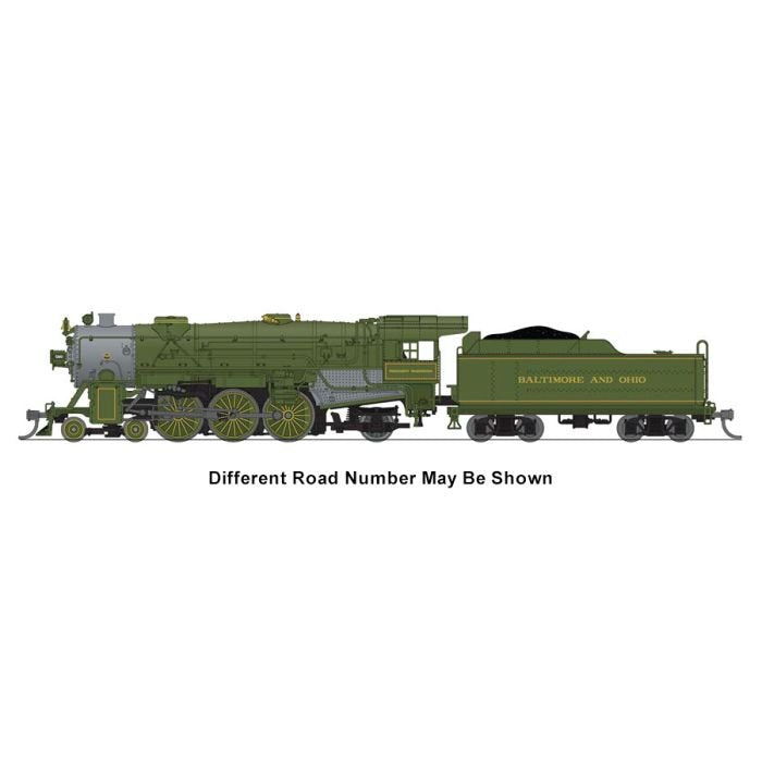 Broadway Ltd - N Heavy Pacific 4-6-2 no snd B&O Linc