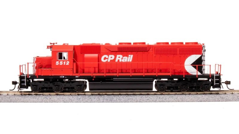 Broadway Ltd - HO SD40 no snd CP #5512 Pacman