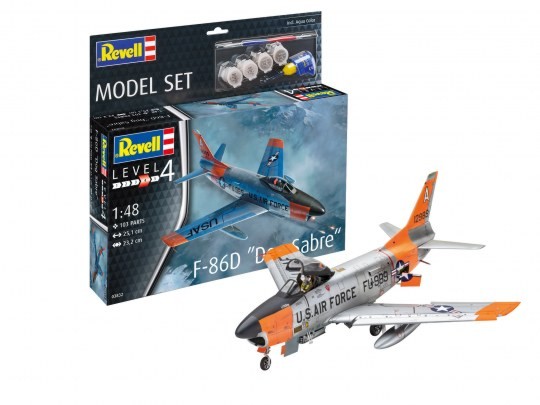 Revell - Model Set F-86D Dog Sabre - Scale 1/48