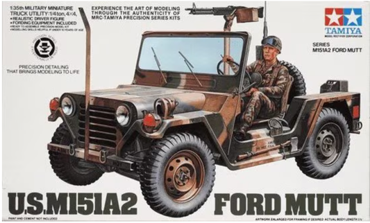 Tamiya - U.S. Jeep M151A2 Ford Mutt - Scale 1/35