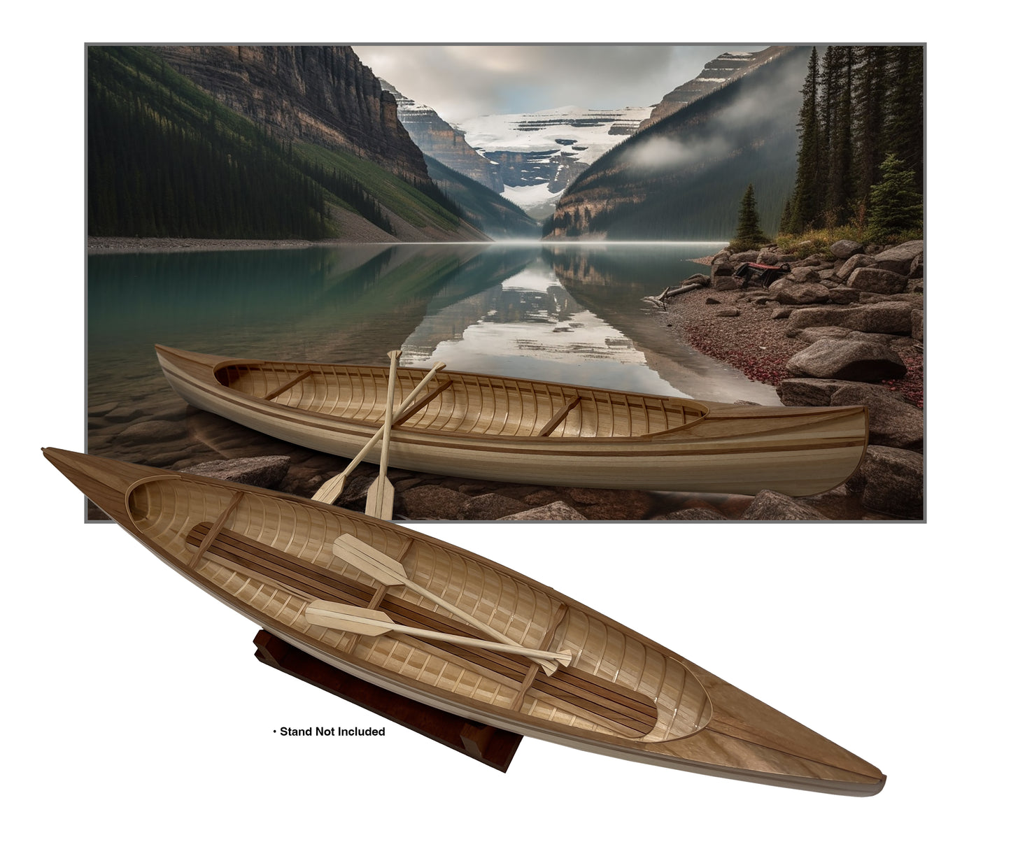 Midwest - Canadian Canoe 1:8 Scale