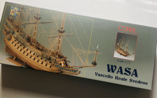 Corel - WASA, 17TH C. WARSHIP 1:75 SCALE