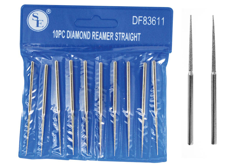 10Pc Set-2-3/4" Tapered Diamond Bead Reamer with Diamond Coated
