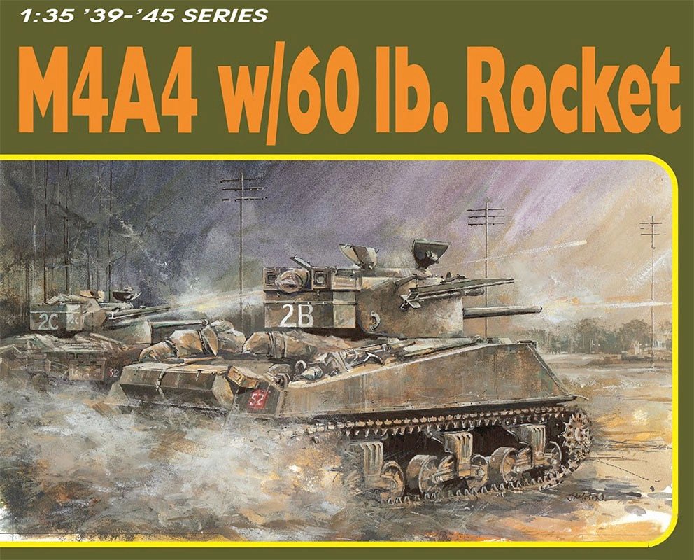 DML - M4A4 Sherman Tank 1/60lb Rocket 1:35
