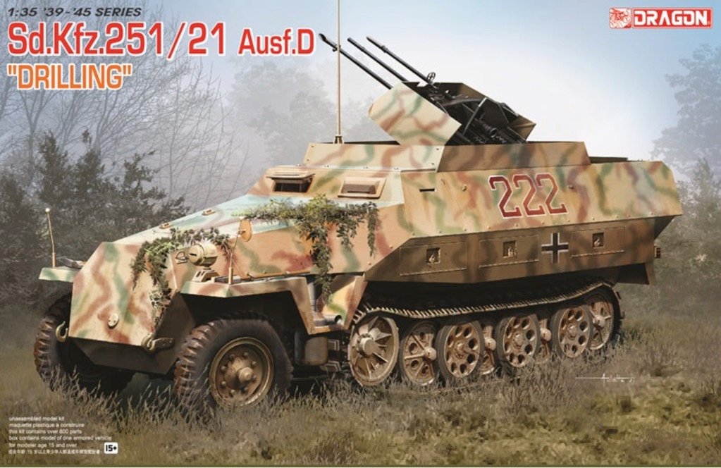DML - SdKfz 251/21d Drilling 1:35