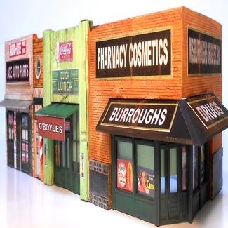 Downtown Deco - Ho Classic American Block