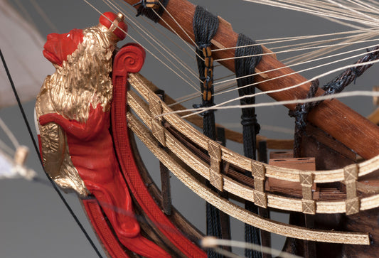 Dusek-Mamoli - D022 Nuestra Senora - Plank-On-Bulkhead Wood Ship Model Kit - 1:72 Scale - 905 mm (36") Long