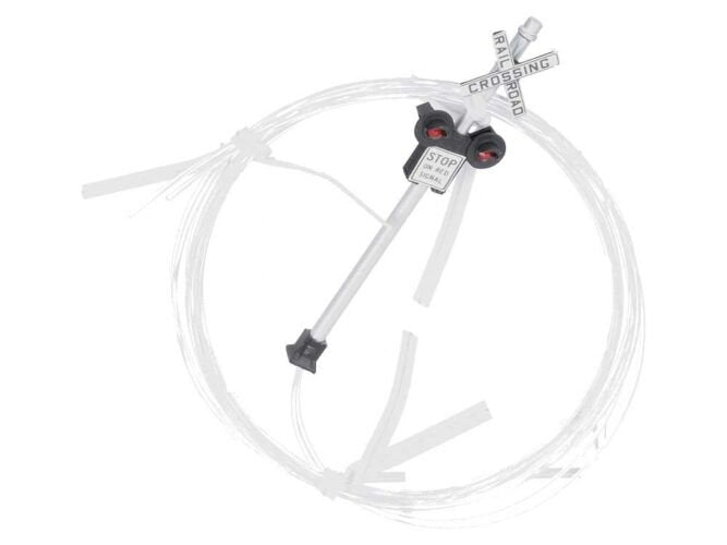 Dwarvin Lighting - DVFLRRX101 HO Fiber Lit Railroad Crossin