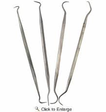 Enkay - 4 Piece. Dental Pick Set