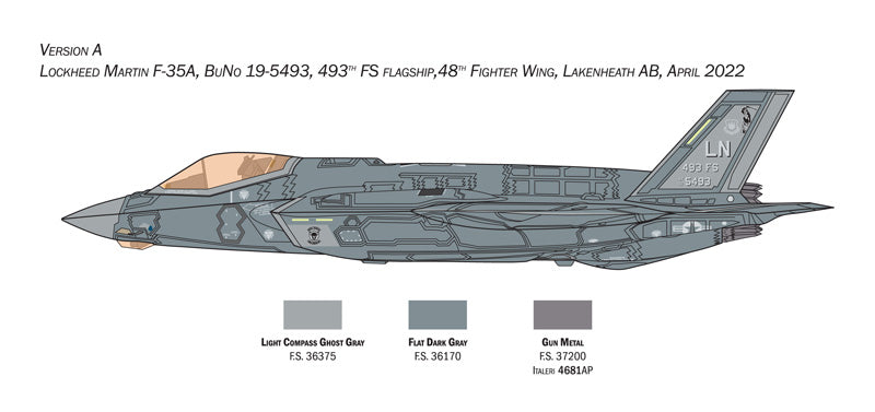 Italeri - F-35A LIGHTNING II CTOL version (Beast Mode) 1/72 Scale