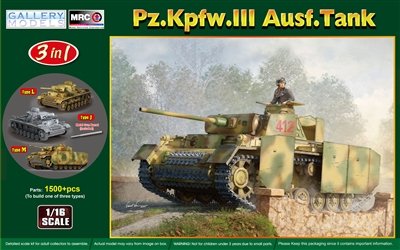 Gallery - Panzer Kpfw.III Ausf. Type J/L/M 1:16
